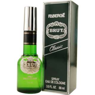 Brut cologne by Faberge for Men Original Spray Cologne 3 oz (Glass 