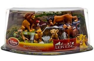   Lion King PVC Figurine Figure Playset 6 Pc Cake Toppers New  