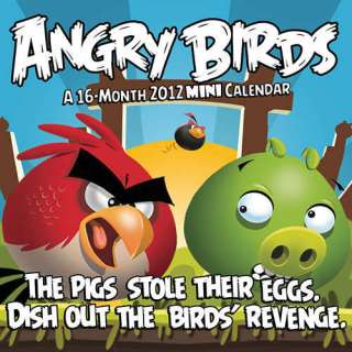 Angry Birds 2012 Mini Wall Calendar  