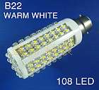 B22 108 LED Spot Light Bulb Lamp Spotlight 110V 240V 8W  