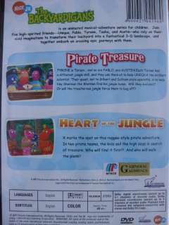 Backyardigans Pirate Treasure / Heart of the Jungle DVD  