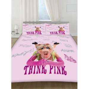 Miss Piggy Duvet W/pillowcase Twin