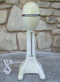 Hamilton Beach DrinkMaster~White~Model 727 5~Drink Mixer  