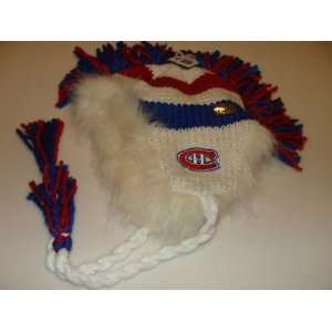 2011 12 Montreal Canadiens NHL Hockey Mohawk Tassle Beanie Toque Hat 