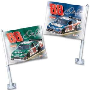  Dale Earnhardt Jr. NASCAR Car Flag (11.75x14.5) Sports 