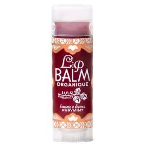  Lulu Organics Ruby Mint Lip Balm Organic Other Skin Care Beauty