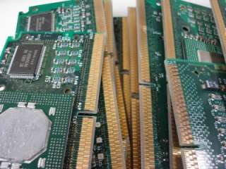   Assorted Intel Pentium Slot I CPU Processors Gold Scrap For Recovery