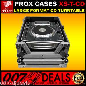 XS T CD Large Format Digital Media CD Player DJ Flight Case Pioneer 