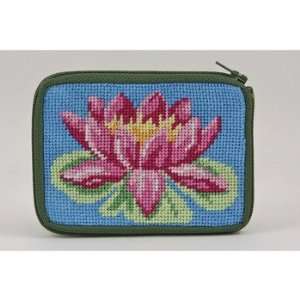    Coin Purse   Waterlily   Needlepoint Kit Arts, Crafts & Sewing