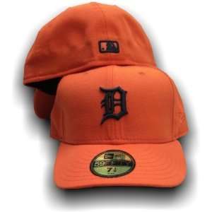    Detroit Tigers New Era 59FIFTY Orange Fitted Cap