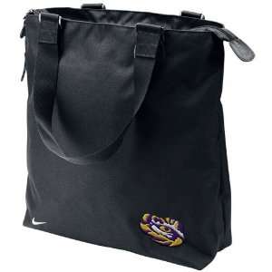  Nike LSU Tigers Black Core Tote Bag: Sports & Outdoors