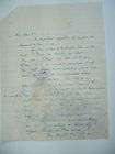 JOHN F KENNEDY PERSONALLY OWNED AND READ 2 PAGE LETTER FROM LANGDON P 