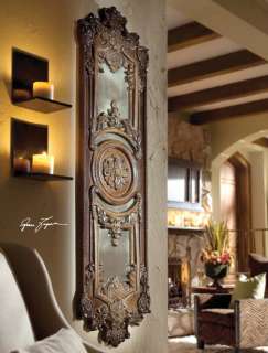 Domenica Large Ornate Antiqued Wall Mirror XL Horchow  