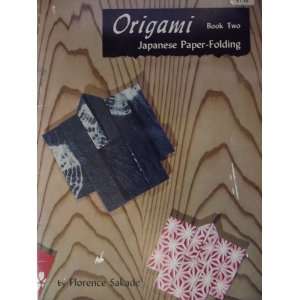  ORIGAMI. Book One. Japanese paper folding. Books