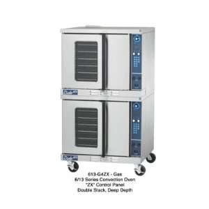   Stacked Convection Ovens With 65/35 Doors   Basic Snap Action Controls