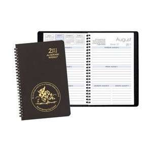  SWB 21    Academic Weekly Desk Planners Leatherette Covers 