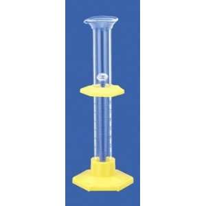  Graduated Cylinders, W/ Detachable Plastic Base And Guard 