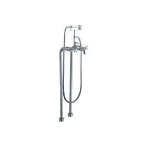   Mounted Bath Mixer with Hand Shower 25029 CHR GOLD: Home Improvement