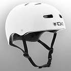 tsg skate gloss white s m longboard skateboard helmet expedited