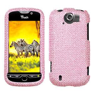 BLING Hard Phone Cover Case 4 HTC MYTOUCH 4G SLIDE Pink  