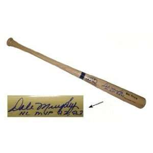   Hand Signed Rawlings Adirondack Pro Big Stick Blonde Bat NL MVP 82, 83