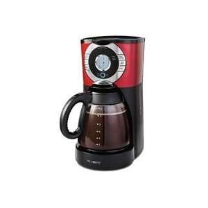    MR Coffee 12 Cup Black w/ Stainless Steel Programmable Electronics