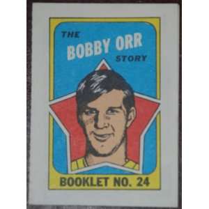  1971 Topps Hockey Comics Bobby Orr #24 