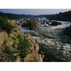  View of Waterfalls at Great Falls State Park Photographic 