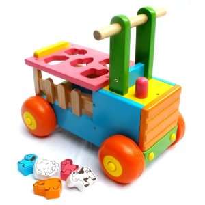   Ride On Toy With Shape Sorter For Toddlers & Chiildren Toys & Games