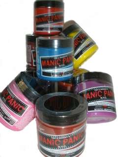 Manic Panic Semi Permanent Cream Hair Dye Goth Punk Pick Your Colors 