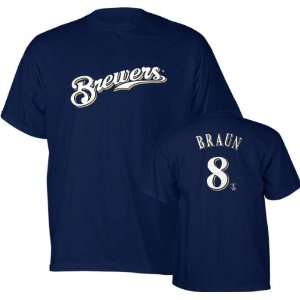    Milwaukee Brewers Ryan Braun Baby Jersey T Shirt