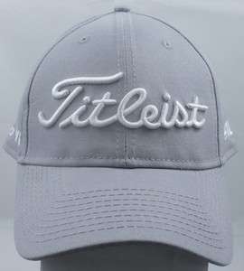 Titleist Low Profile Fitted Hat New Era, Gray with True Fitted sizes 6 