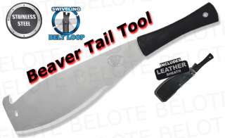 Condor Beaver Tail Tool Knife + Leather Sheath CTK2050S  