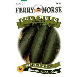  Ferry Morse 1277 Cucumber Seeds, Marketmore 76 (3 Gram 