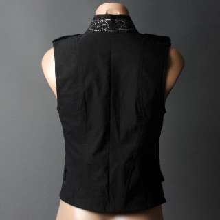   5023 black shirts tops size l color black material 60 % rayon 37 %