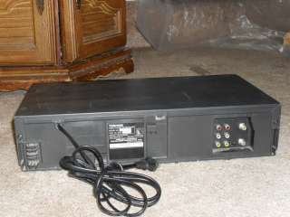 Toshiba Hi Fi W614 VHS VCR Tape Player 4 Head Stereo  