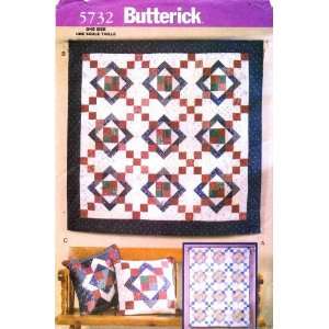   5732 Sewing Pattern Aunt Nancys Quilt & Pillow Arts, Crafts & Sewing