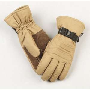  Pr x 2 Ace Ski Gloves W/Leather Palm & Fingers (2275BRD M 