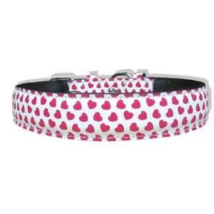   Leather dog collar   one of our heart dog collars in leather Kitchen