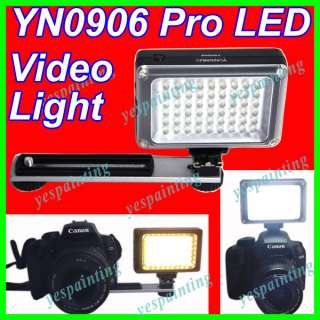   Pro LED Video Light for SLR DSLR Camera DV HDV Camcorder 5D II 7D