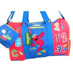    123 Sesame Street Elmo Sports Duffle Bag