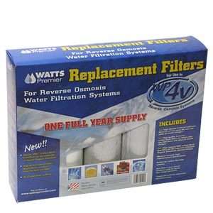 Watts Premier Reverse Osmosis Filters Year Supply WP4V  