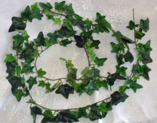 ENGLISH IVY GARLAND ~ Mini Leaves Silk Wedding Flowers Arch Gazebo 
