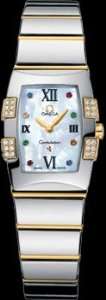    Omega Constellation Quadrella Ladies Mini Watch 1284.79.00 Watches