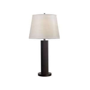  Kenroy Home Linea 31 Inch Table Lamp In Espresso Finish 