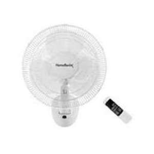    Homebasix 16 Remote Control Wall Fan   4 Speed: Kitchen & Dining