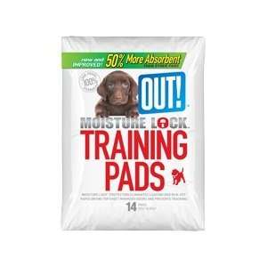  Out 72499 14 Count Moisture Lock Pet Training Pads