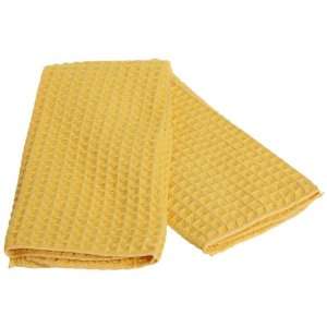  DII Giant Microfiber Waffle Kitchen Towel, Citrus, Set of 