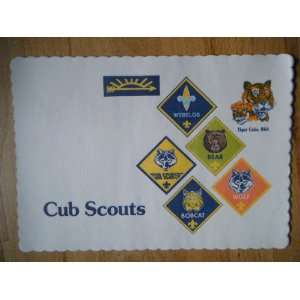  Cub Scout Official Banquet Placements   Pkg of 25