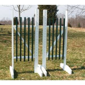 Picket Wing Standards Wood Horse Jumps 